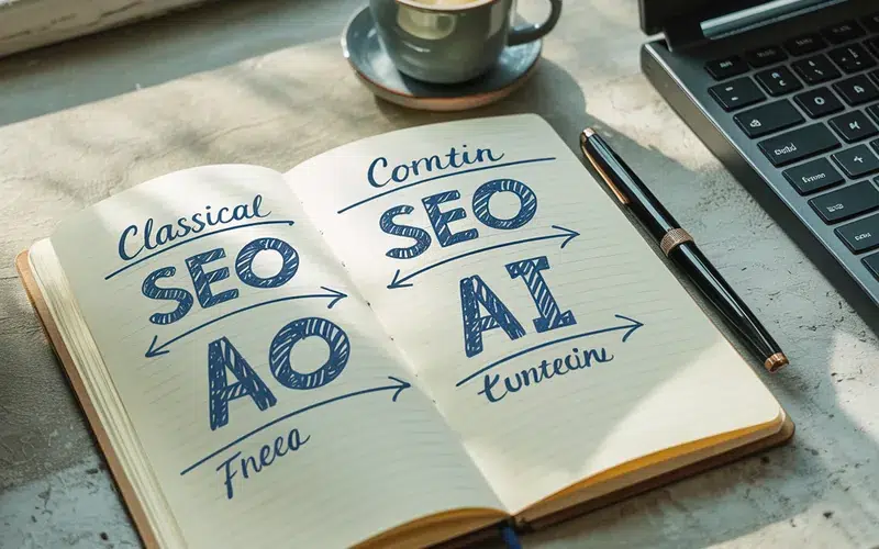 Poređenje klasičnog SEO-a i AI SEO-a za ChatGPT i Gemini optimizaciju u 2026. godini