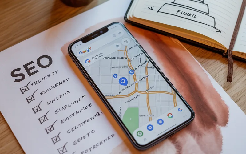Prikaz lokalnog SEO-a na Google mapi za firme u Srbiji