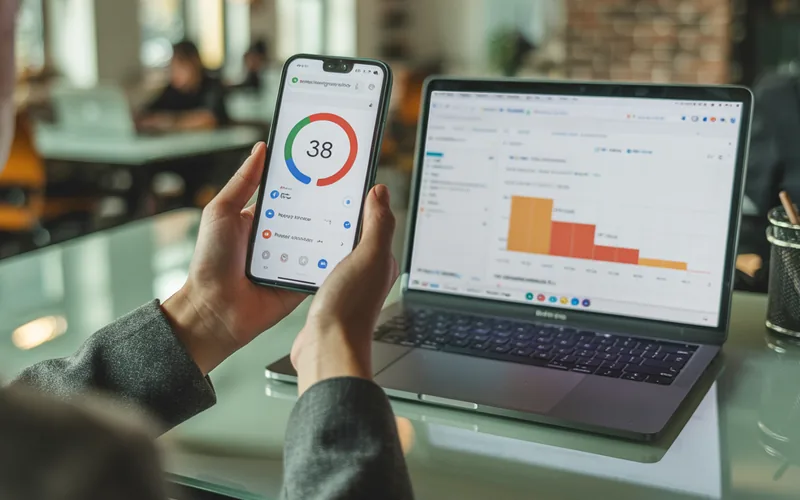 Google PageSpeed Insights skor za brzinu sajta - Core Web Vitals tehnički SEO audit